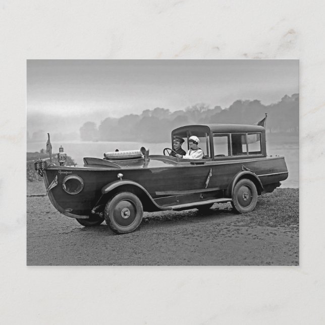 Vintages Foto Postkarte (Vorderseite)