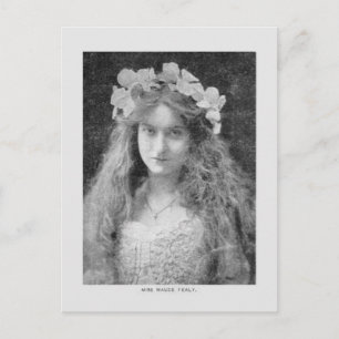 Vintages Foto Postkarte