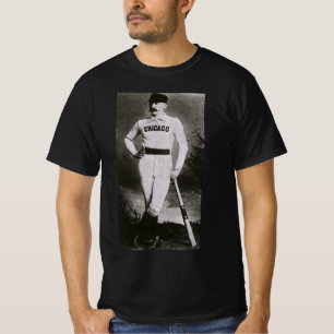 Vintages Foto, Sports Chicago Baseball Player T-Shirt