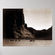 Vintages Foto von Canyon de Chelly