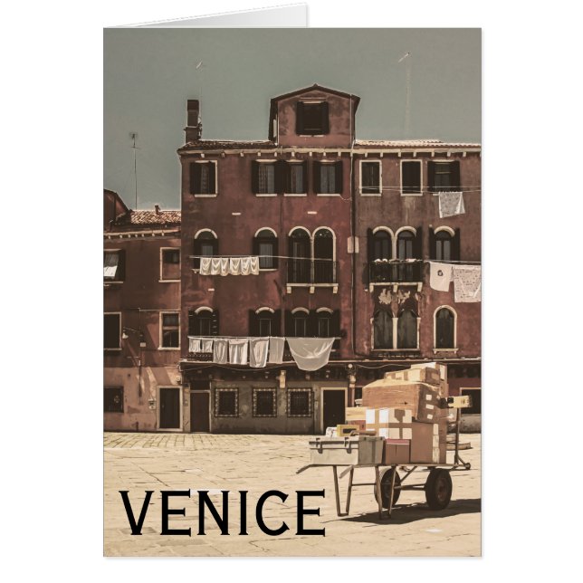 Vintages Foto von Venedig (Vorne)