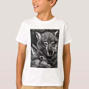 Vintages Foxy Zeichnend Shirt