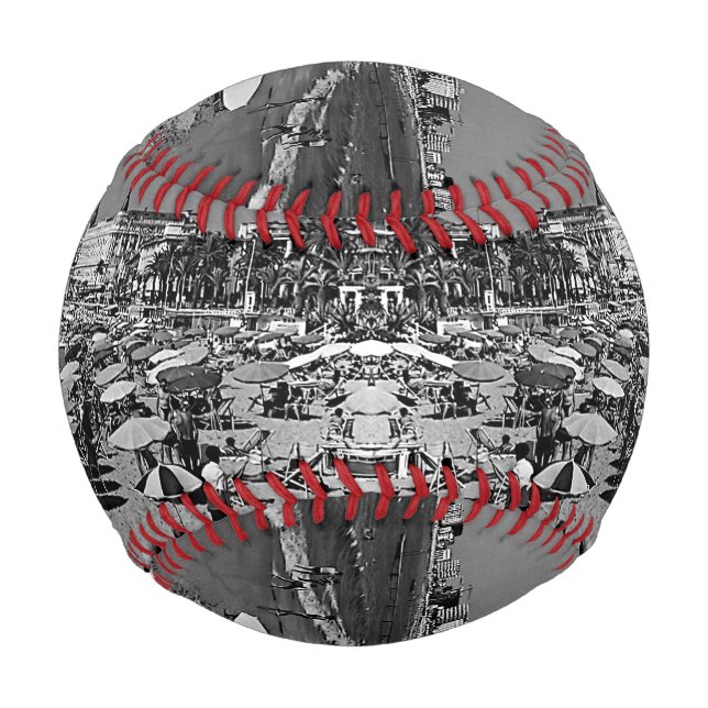 Vintages Frankreich Cannes Beach Dart Board Baseball (Vorderseite)