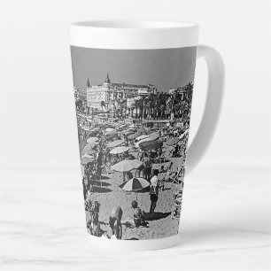 Vintages Frankreich Cannes Strand Milchtasse