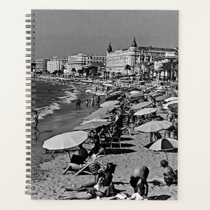 Vintages Frankreich Cannes Strand Planer