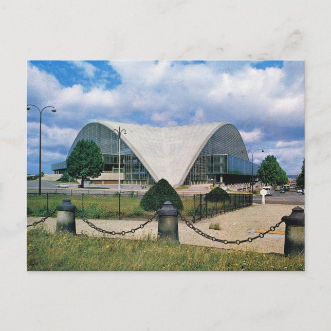 Vintages Frankreich, Paris, La Defense, Centre Postkarte (Vorderseite)