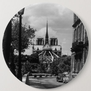 Vintages Frankreich Paris Notre dame Saint Lupis Button
