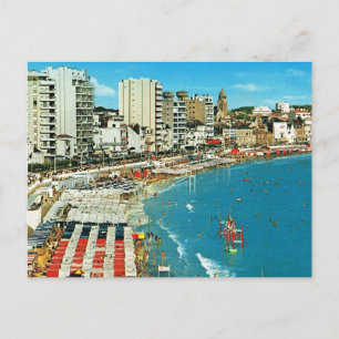 Vintages Frankreich, Sables d'Olonne Postkarte