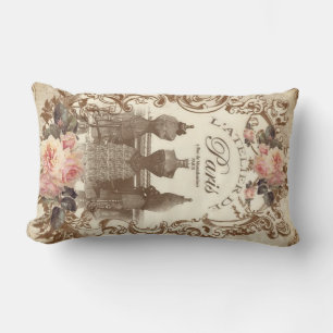 Vintages Französisch Lendenkissen