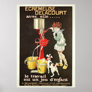 Vintages Französisch Poster