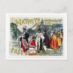 Vintages französisches Belle époque Postkarte