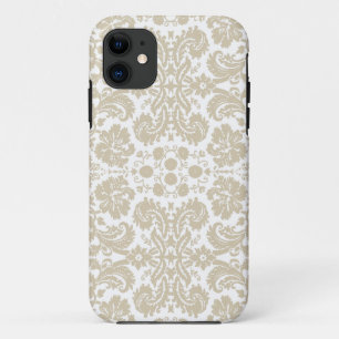 Vintages französisches Blumenkunst nouveau Muster iPhone 11 Hülle