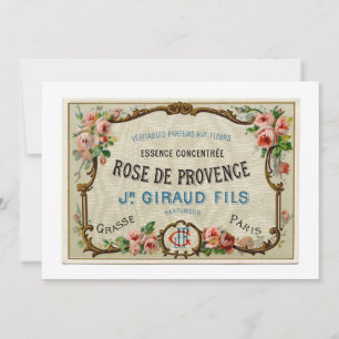 Vintages französisches Label