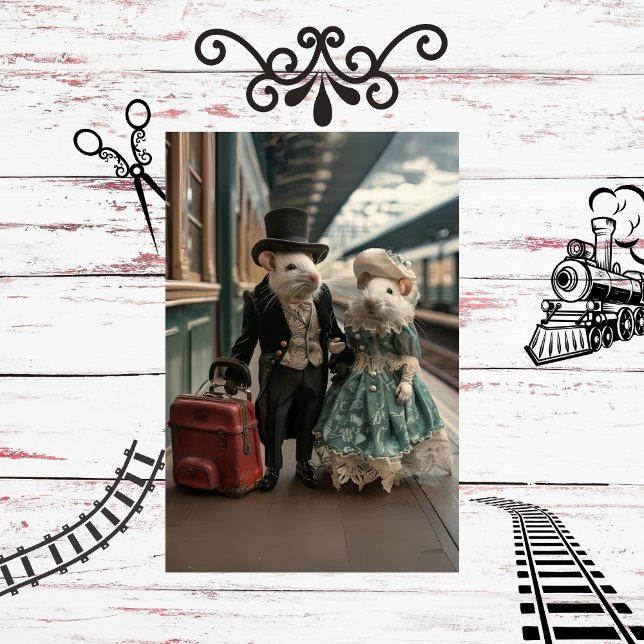 Vintages französisches Mäuse-Scrapbook (Von Creator hochgeladen)