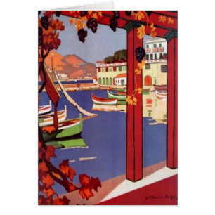Vintages französisches Riviera, Frankreich -