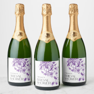 Vintages französisches Toile-Floral-Brautparty
