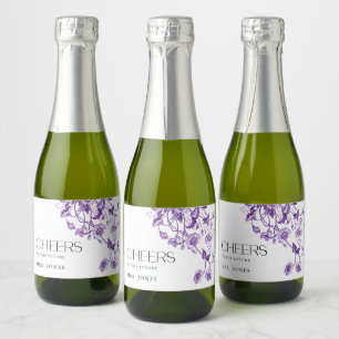 Vintages französisches Toile Floral Brautparty Che