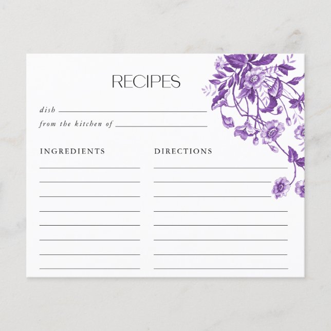 Vintages französisches Toile Floral Brautparty Rez (Vorderseite)