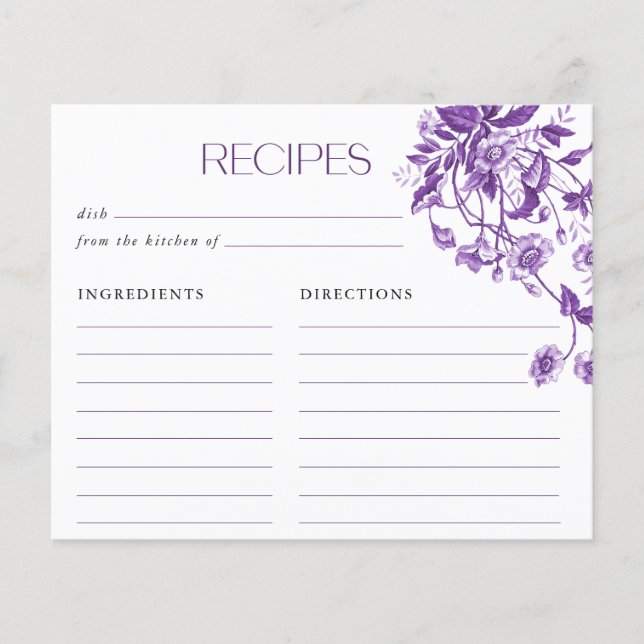 Vintages französisches Toile Floral Brautparty Rez (Vorderseite)