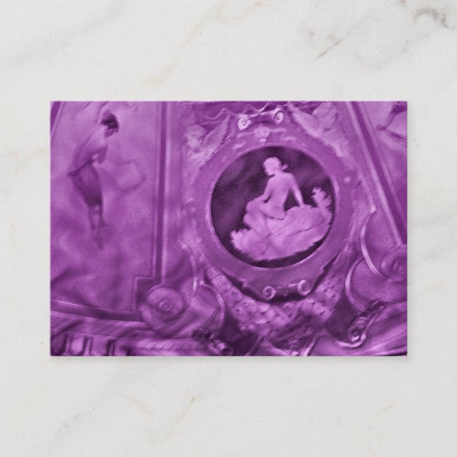 Vintages Frauen-ATC aceo Visitenkarte (Vorderseite)