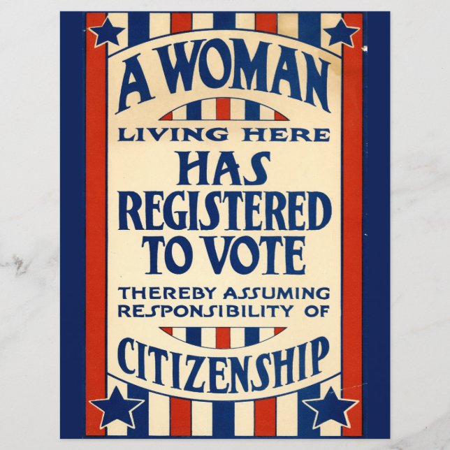 Vintages Frauensuffragette-Scrapbook (Vorderseite)