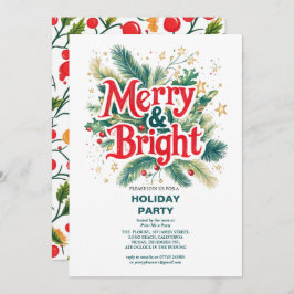 Vintages fröhliches und helles Weihnachtsfest Part