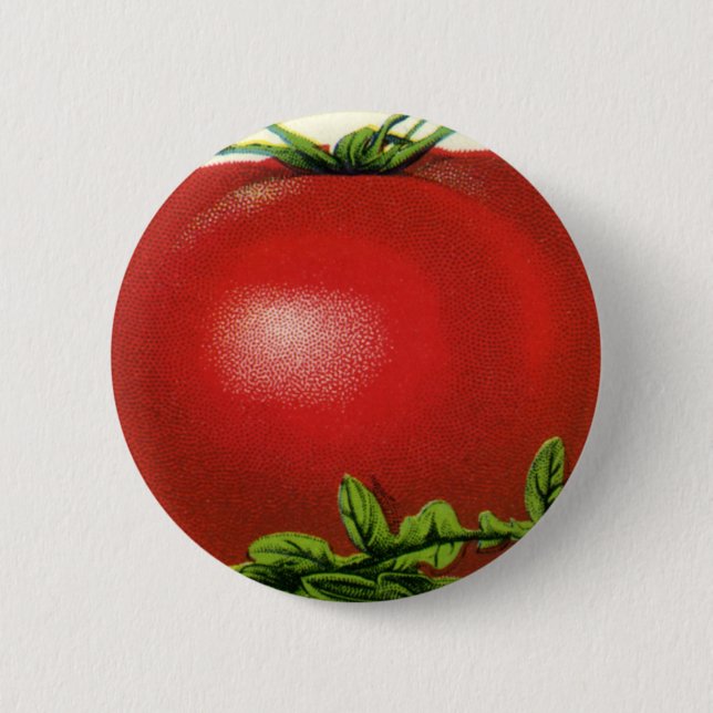 Vintages Fruchtkäseletikett, Arcadia Schönheitspfl Button (Vorderseite)