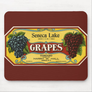 Vintages Fruchtkorb Mousepad