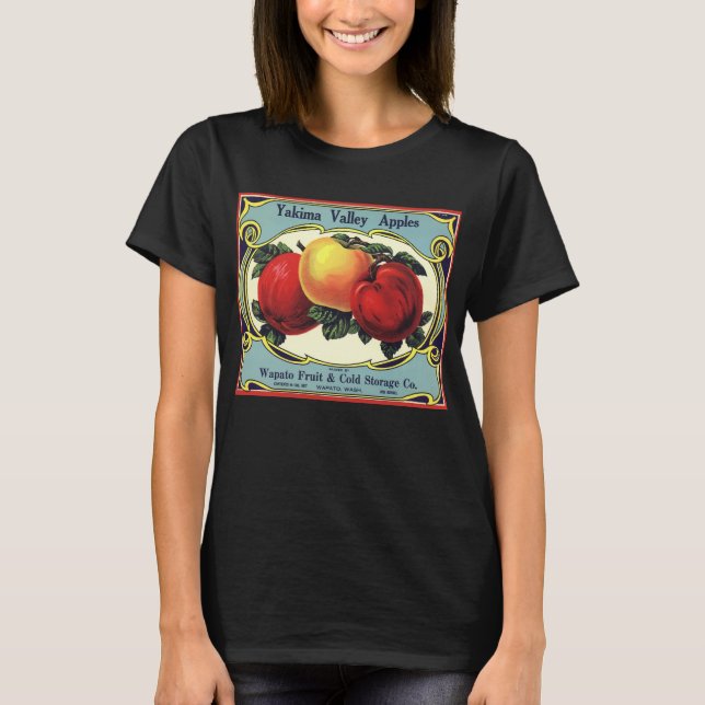 Vintages Fruchtkorb T-Shirt (Vorderseite)