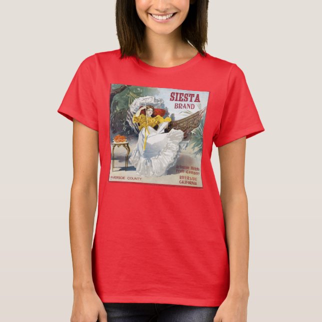"Vintages Fruchtlabel" T-Shirt (Vorderseite)