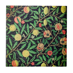 Vintages Fruchtmuster von William Morris Fliese