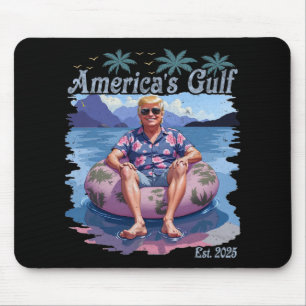 Vintages Funny Trump Shirt Amerikas Golf Trump Mer Mousepad