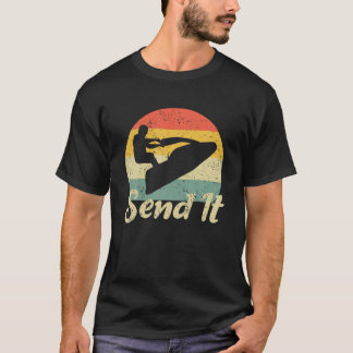 Vintages Funny Water Sports PWC Skifahren Jetski s T-Shirt