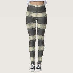 Vintages Fürstentum Monaco Der Hafen Leggings