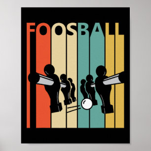 Vintages Fußballgeschenk - Fußball Poster
