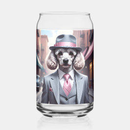 Vintages Gangster Poodle Dosenglas