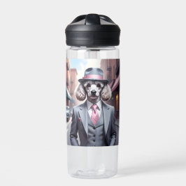 Vintages Gangster Poodle Trinkflasche