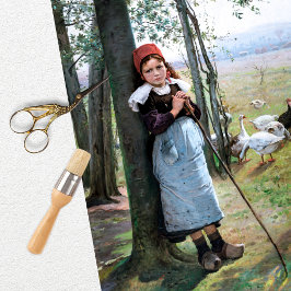 Vintages Gänsegewebe Seidenpapier