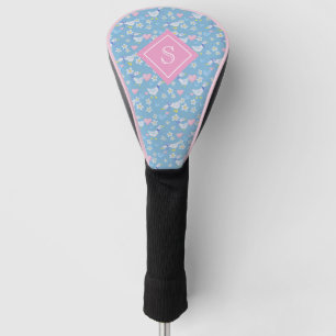 Vintages Gänsemuster Golf Headcover