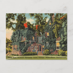 Vintages Gebäude, Wilkes-Barre, Pennsylvania Postkarte