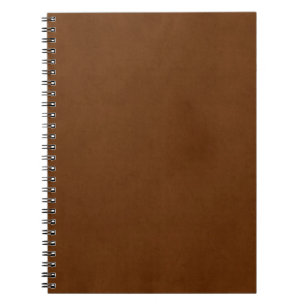 Vintages gebräuntes Pergamentpapier Leder-MED Notizblock