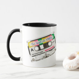 Vintages "Geburtsjahr - Beste aus" Kassettenband Tasse