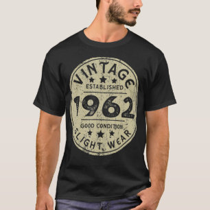 Vintages gegründetes 60. Geburtstagsparty Retro au T-Shirt