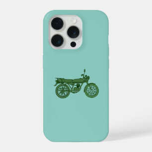 Vintages Gehäuse für Motorräder iPhone 15 Pro Hülle