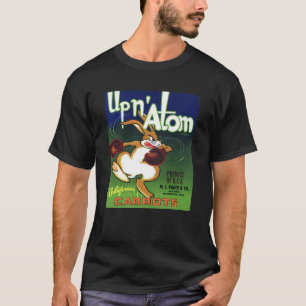 Vintages Gemüsekisten-Aufkleber-Shirt T-Shirt