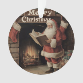 Vintages, gemütliches Weihnachtsgeschenk Foto Akro Ornament