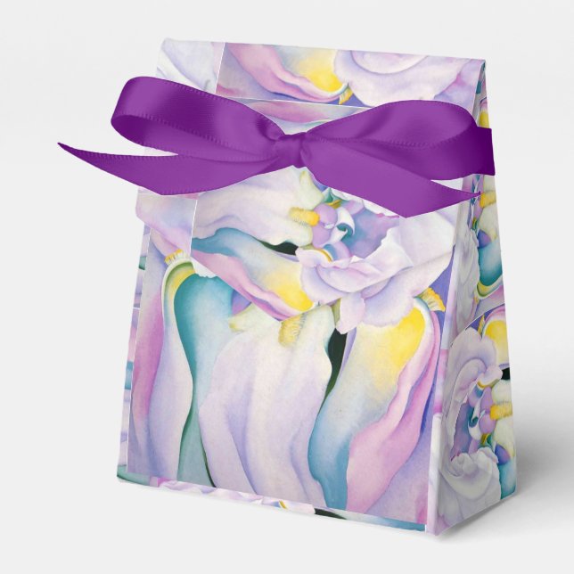 Vintages Georgia O'keefe 1924 Iris-Licht Geschenkschachtel (Vorderseite)