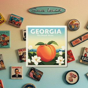 Vintages Georgien Magnet