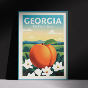 Vintages Georgien Poster