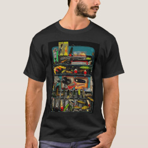 Vintages Gerät-Kasten-T-Shirt T-Shirt